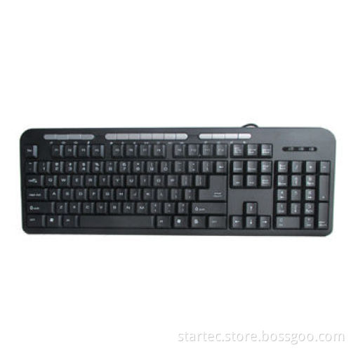 USB multimedia keyboard, plug and play, private design